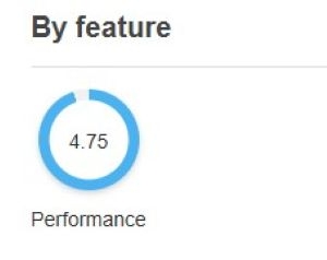 nopcommerce extended product review plugin shows customer review types rating in circular format